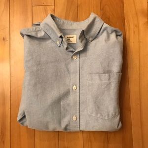 Old Navy Blue Button Down Shirt